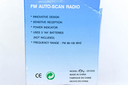 Shye GT-003, PC-2000 PC FM Auto-Scan Radio Kit NOS