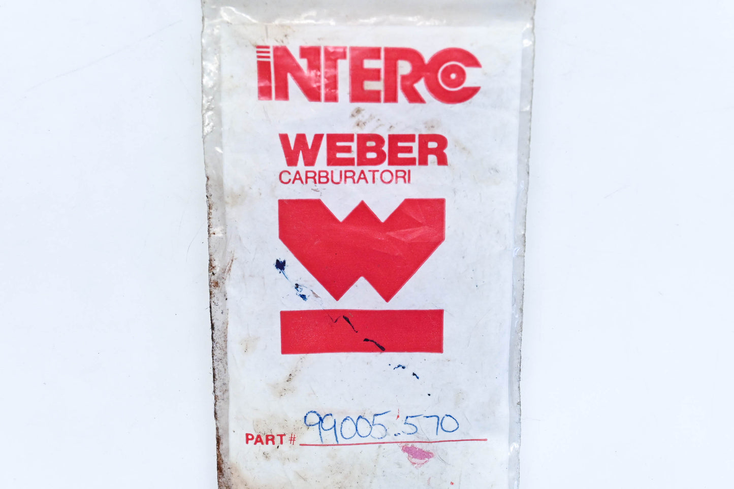Weber 99005.570 Interco Hourglass Carburetor Soft Mount Grommet NOS