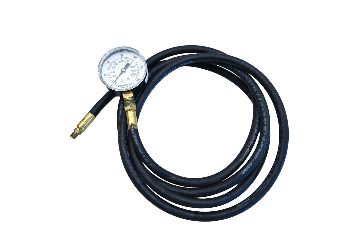 Kent-Moore J-29770-A, 593-13 Ashcroft 300 PSI Pressure Gauge Assembly NOS