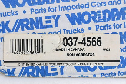 Beck/Arnley 037-4566 Intake Manifold Gasket NOS