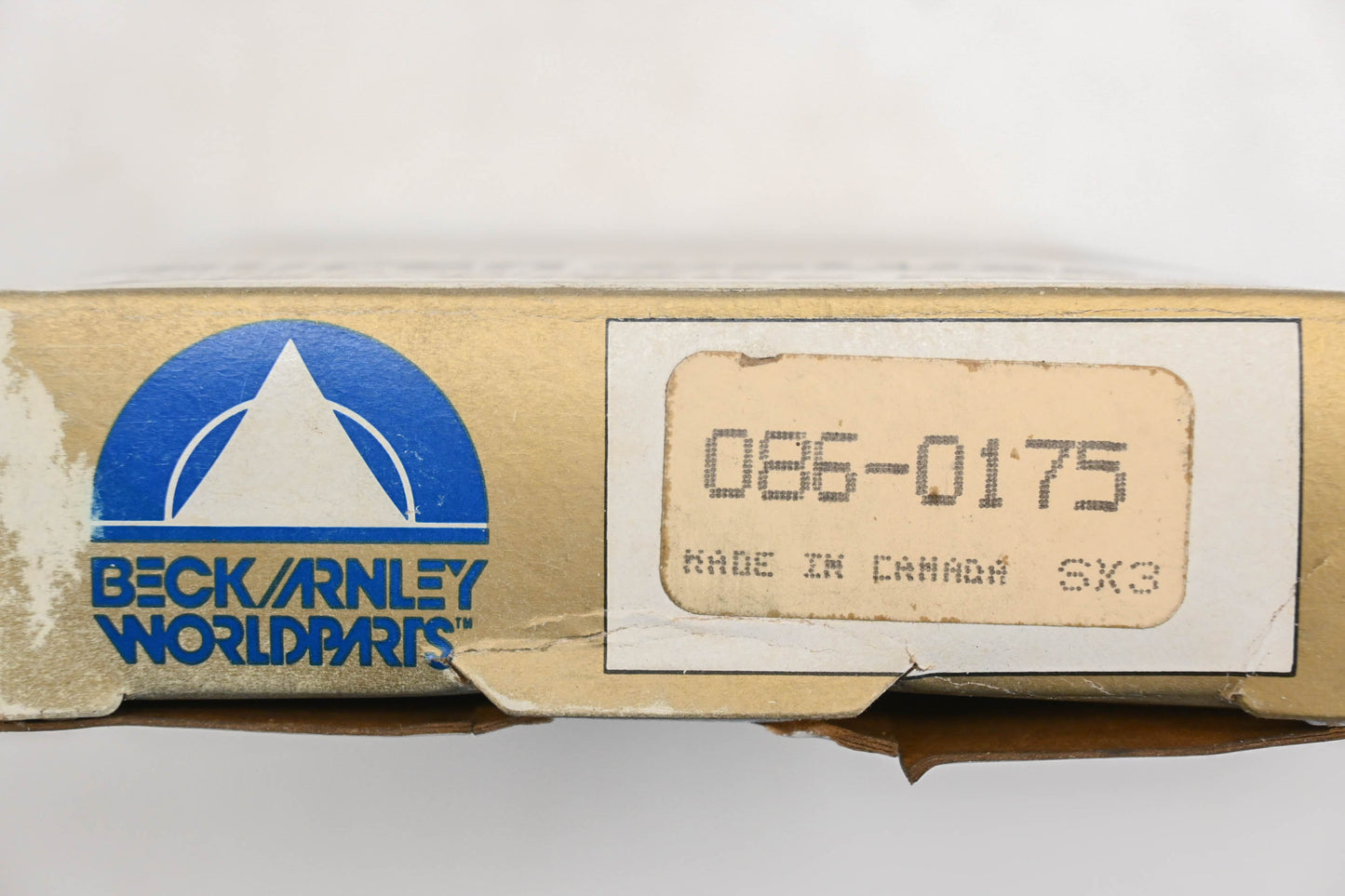 Beck/Arnley 086-0175 Super Deluxe Non-Asbestos Disc Brake Pad Kit NOS
