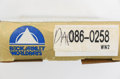 Beck/Arnley 086-0258 Super Deluxe Non-Asbestos Disc Brake Pad Kit NOS