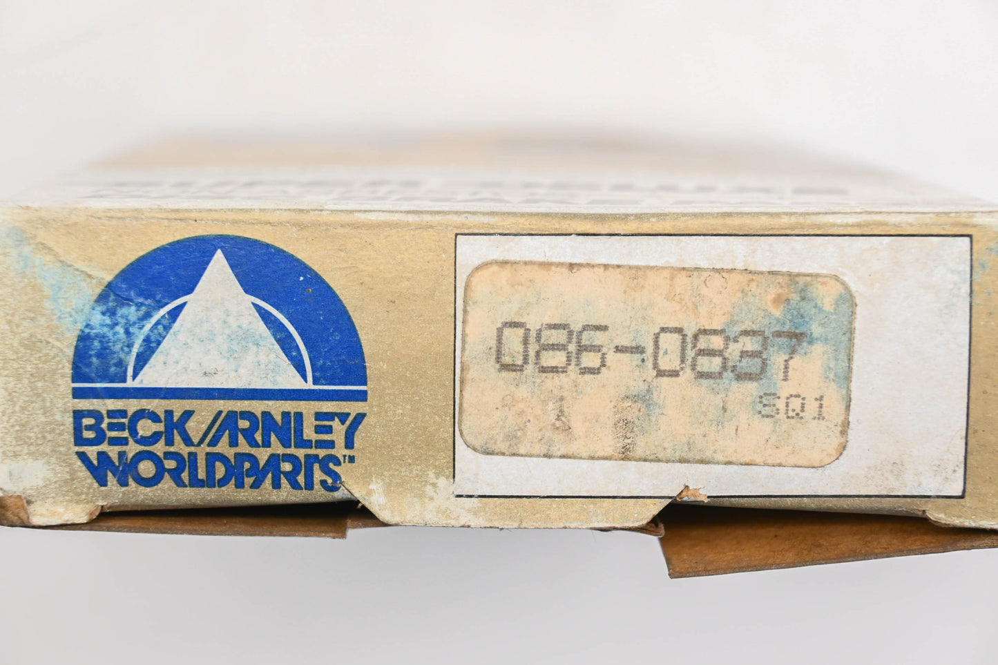 Beck/Arnley 086-0837 Super Deluxe Non-Asbestos Disc Brake Pad Kit NOS