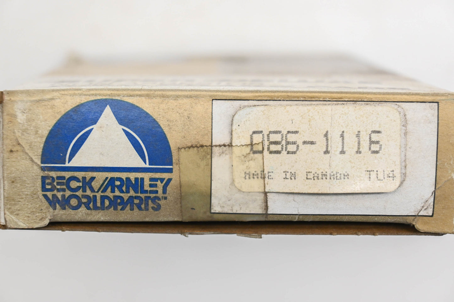 Beck/Arnley 086-1116 Super Deluxe Non-Asbestos Disc Brake Pad Kit NOS