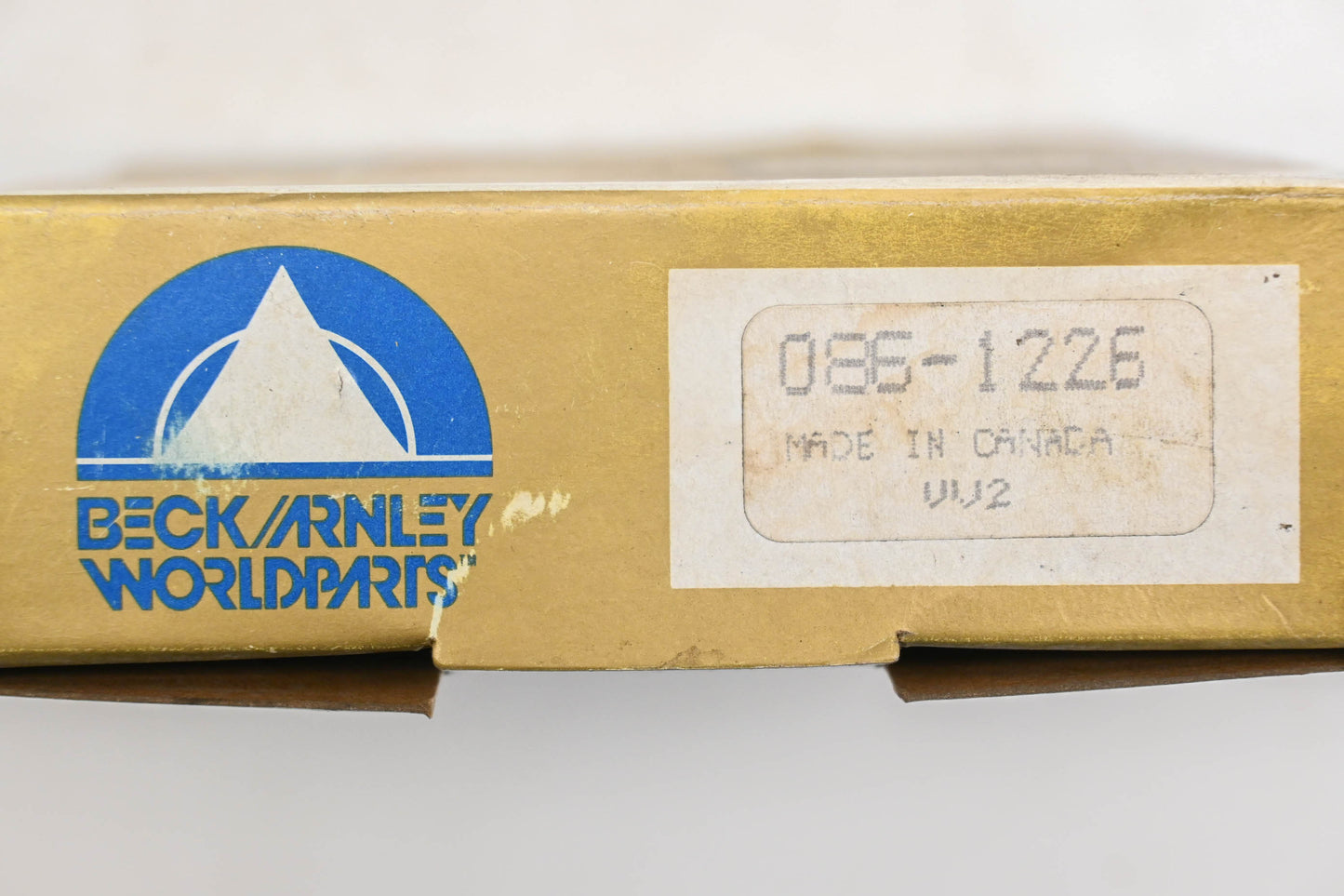 Beck/Arnley 086-1226 Super Deluxe Non-Asbestos Disc Brake Pad Kit NOS