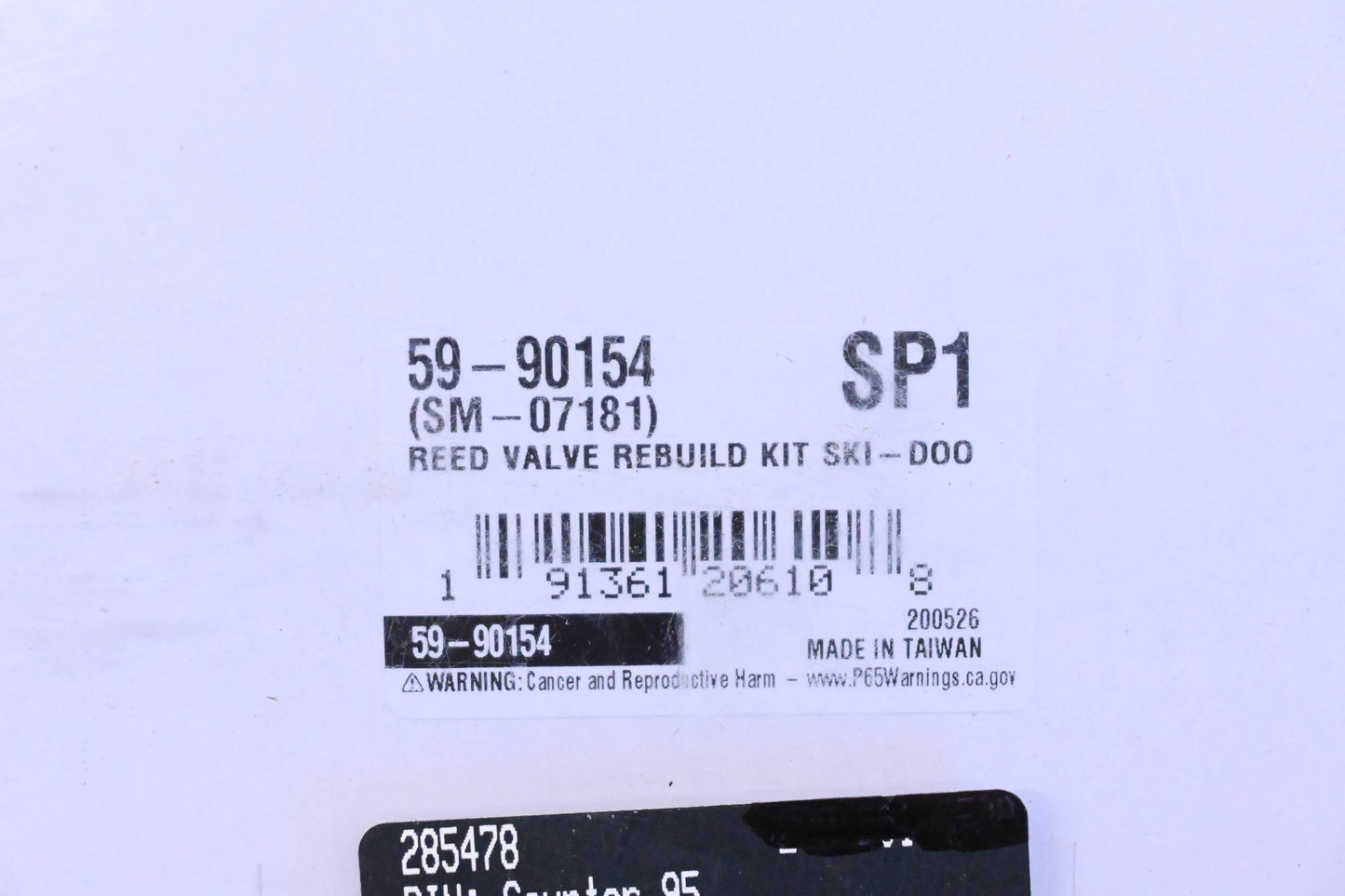 SP1 59-90154, SM-07181 Reed Valve Rebuild Kit NOS