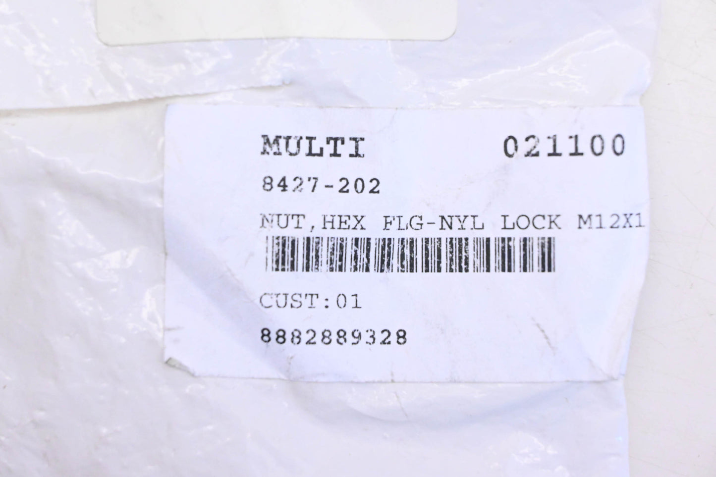 New OEM Arctic Cat 8427-202 Lock Nut NOS