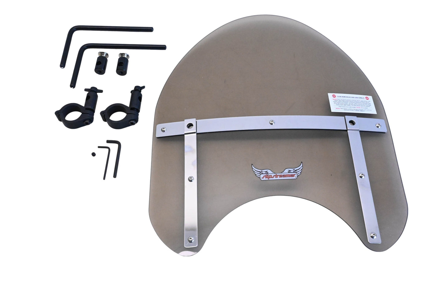 Slipstreamer 56-6645 Smoke Tinted Mini Police Windshield NOS