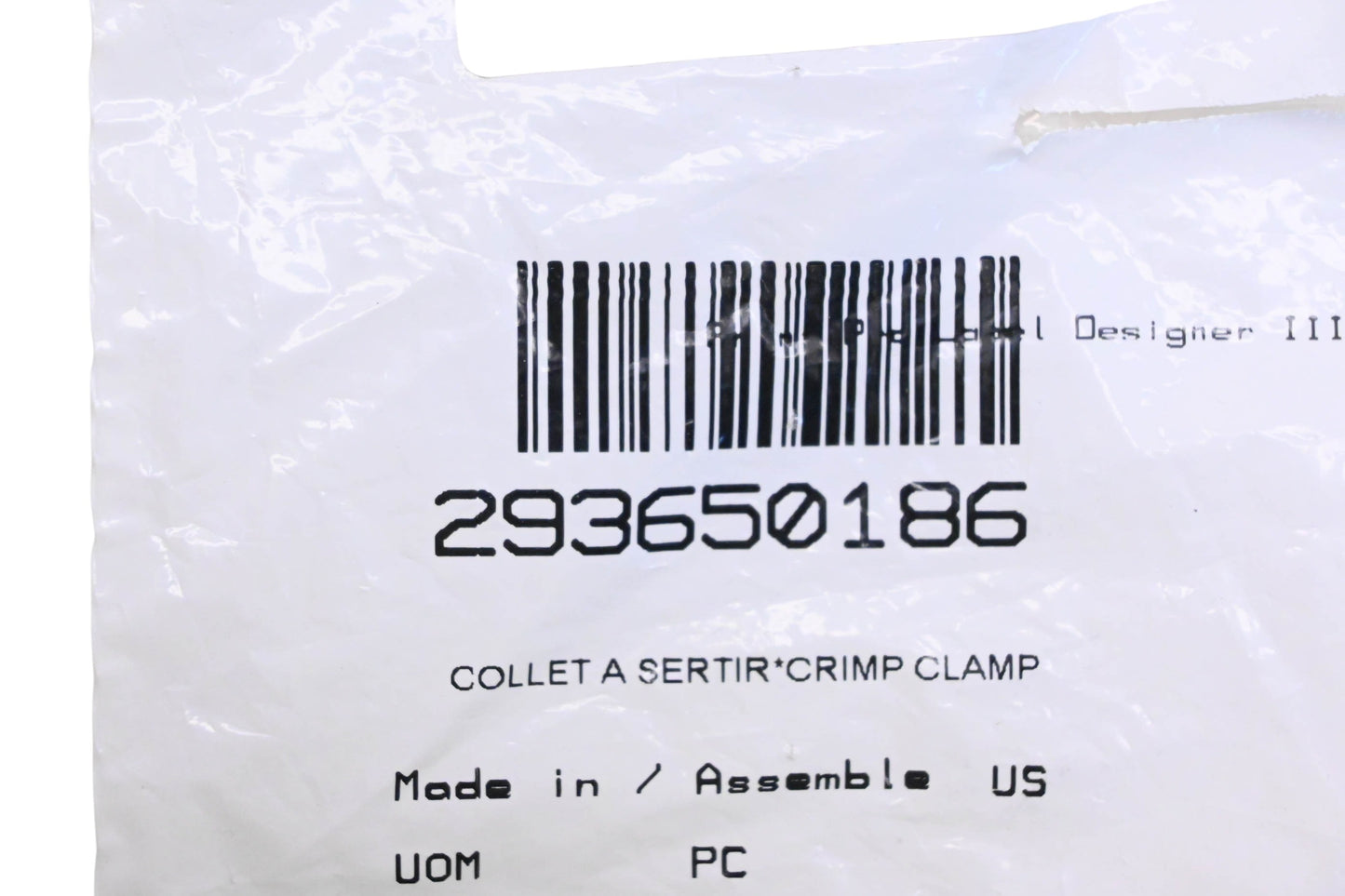 Aftermarket 293650186 Crimp Clamp NOS