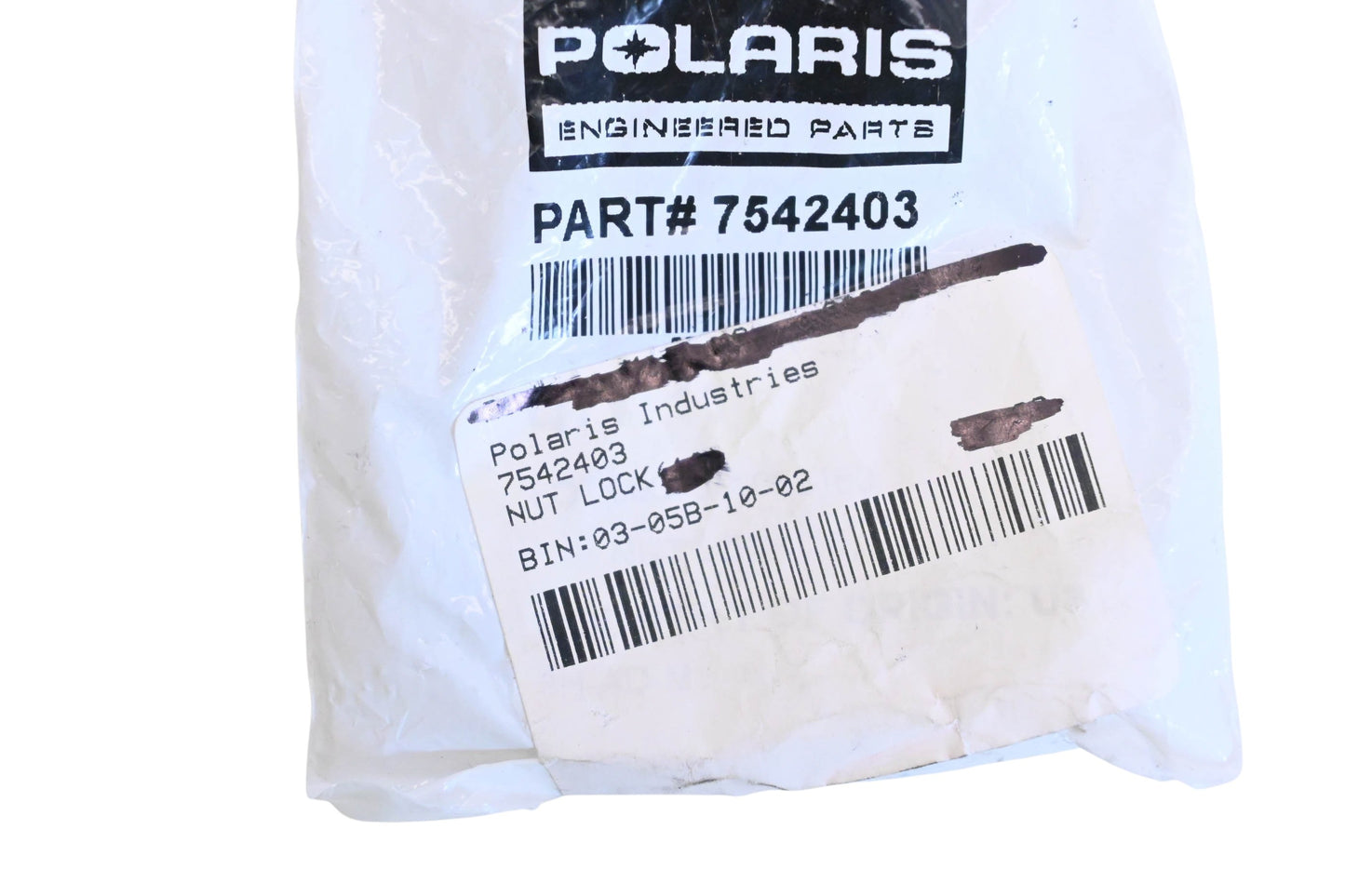 New OEM Polaris 7542403 Nut Lock NOS