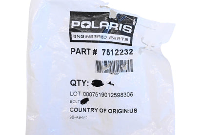 New OEM Polaris 7512232 Bolts Qty 2 NOS