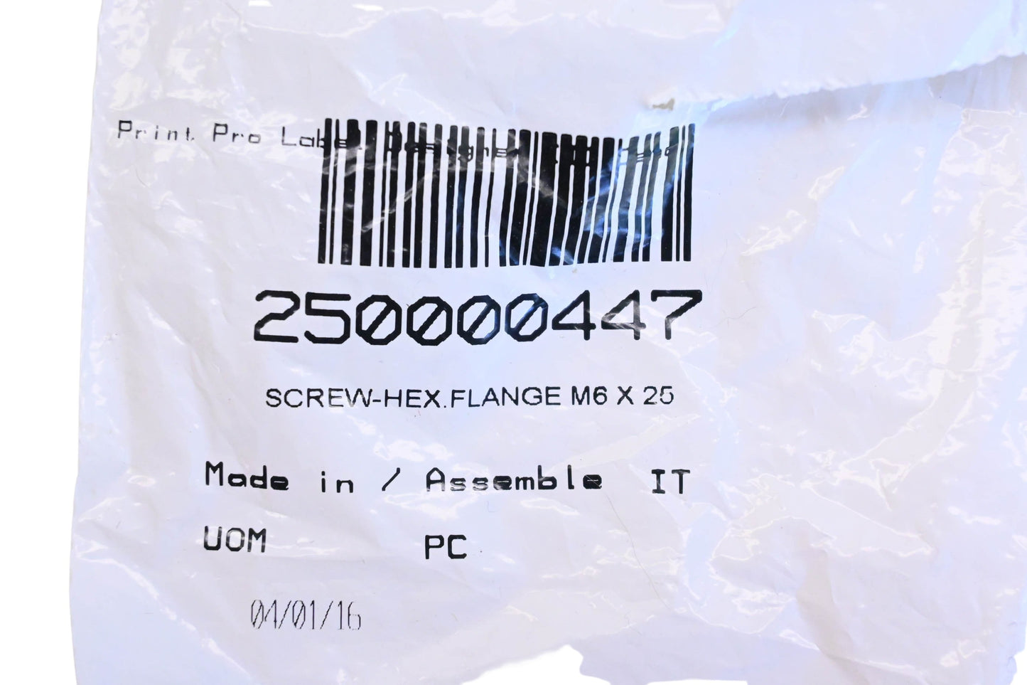 Aftermarket 250000447 Hex Flange Screw NOS