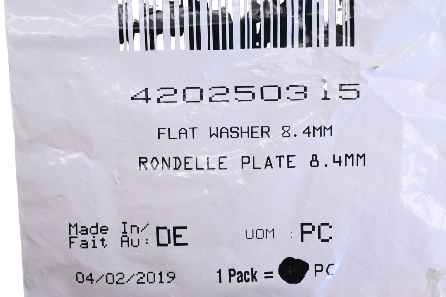 Aftermarket 420250315 Flat Washer NOS