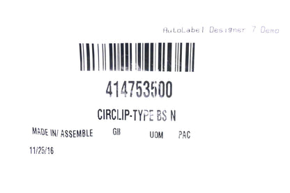 Aftermarket 414753500 Circlip NOS