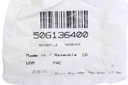Aftermarket 506136400 Flat Washers Qty 6 NOS