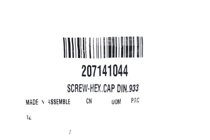 Aftermarket 207141044 Hex Cap Screw NOS