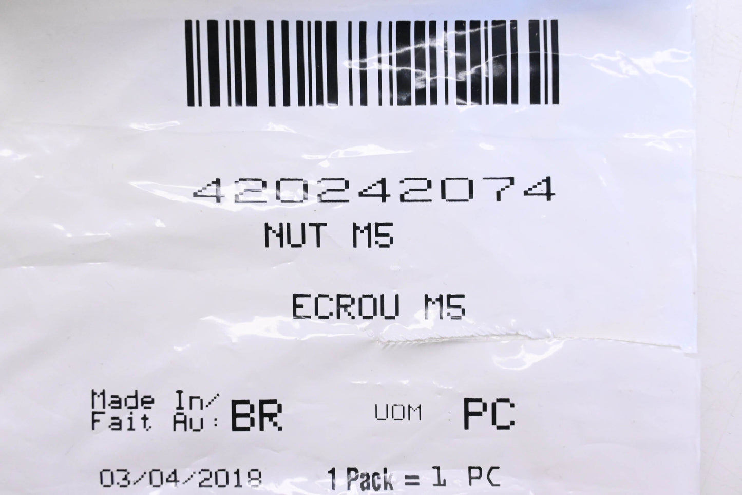 Aftermarket 420242074 Nut NOS
