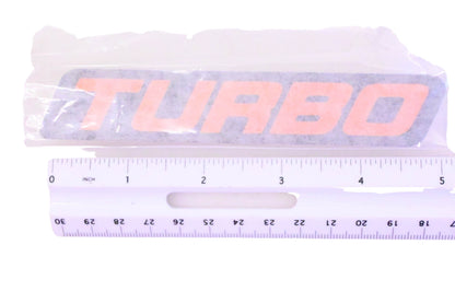 Aftermarket 704908089 Turbo Hood Decal NOS