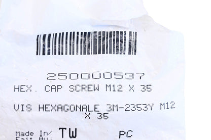 Aftermarket 250000537 Hex Cap Screw NOS