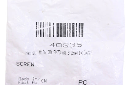Aftermarket 40335 Hex Screws Qty 3 NOS