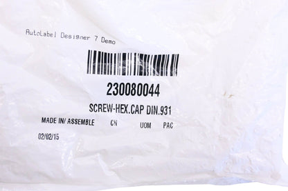 Aftermarket 230080044 Hex Cap Screw NOS
