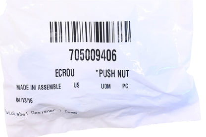 Aftermarket 705009406 Push Nuts Qty 9 NOS