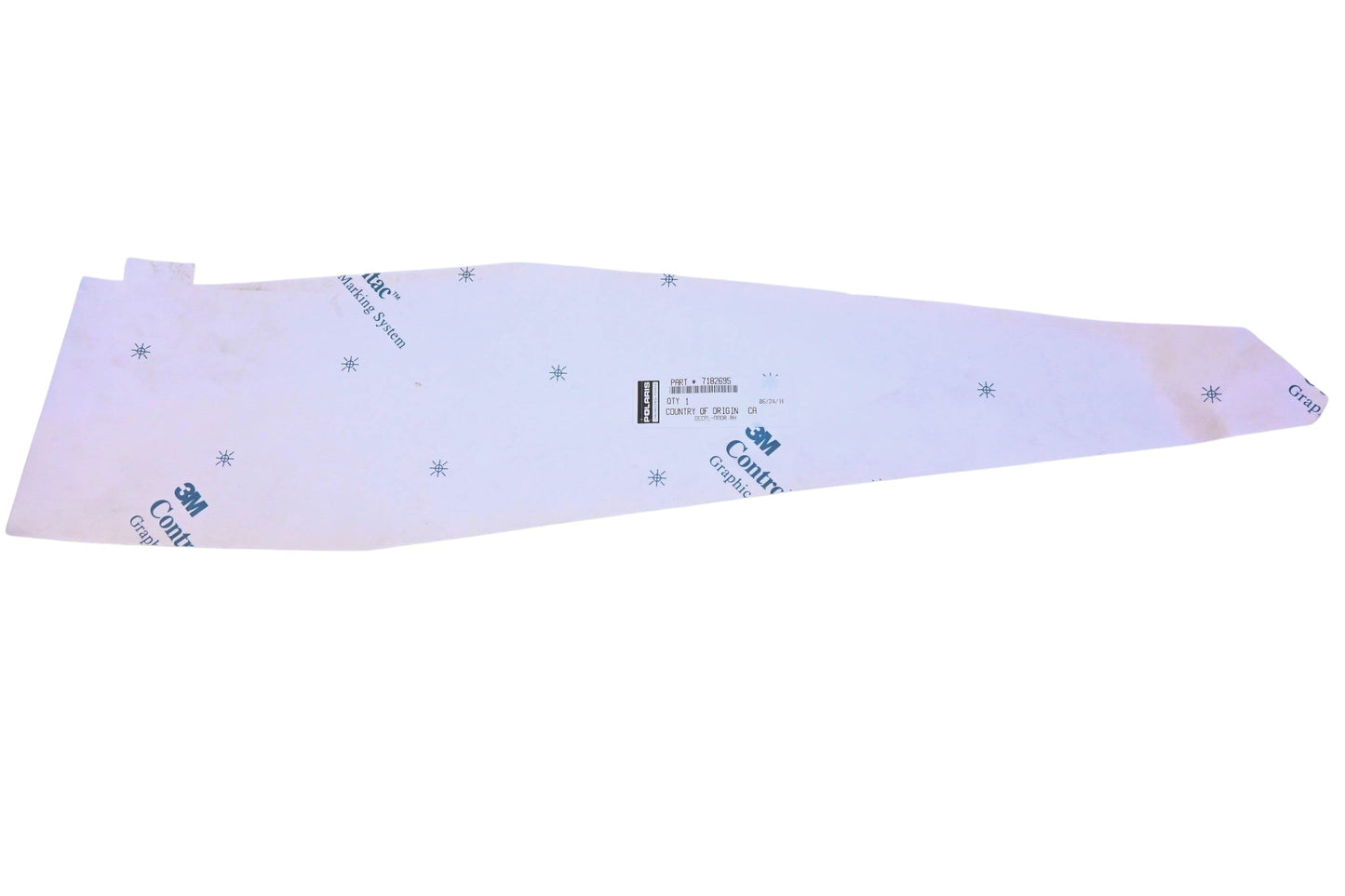 New OEM Polaris 7182695 Right Hand Door Decal NOS