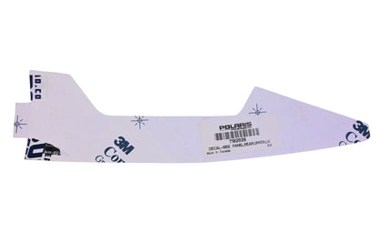 New OEM Polaris 7182028 Upper Left Hand Rear Side Panel Decal NOS