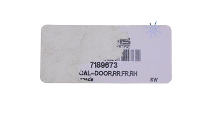 New OEM Polaris 7189673 Right Door Decal NOS