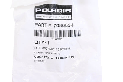 New OEM Polaris 7080694 Hose Clamp NOS