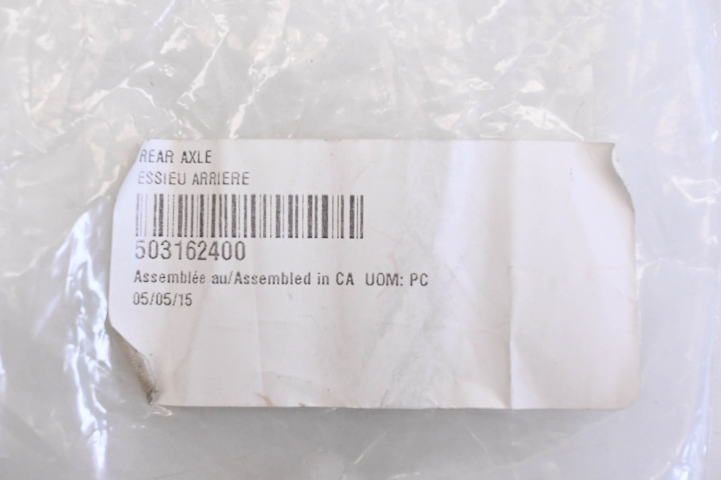 Aftermarket 503162400 Rear Axle NOS