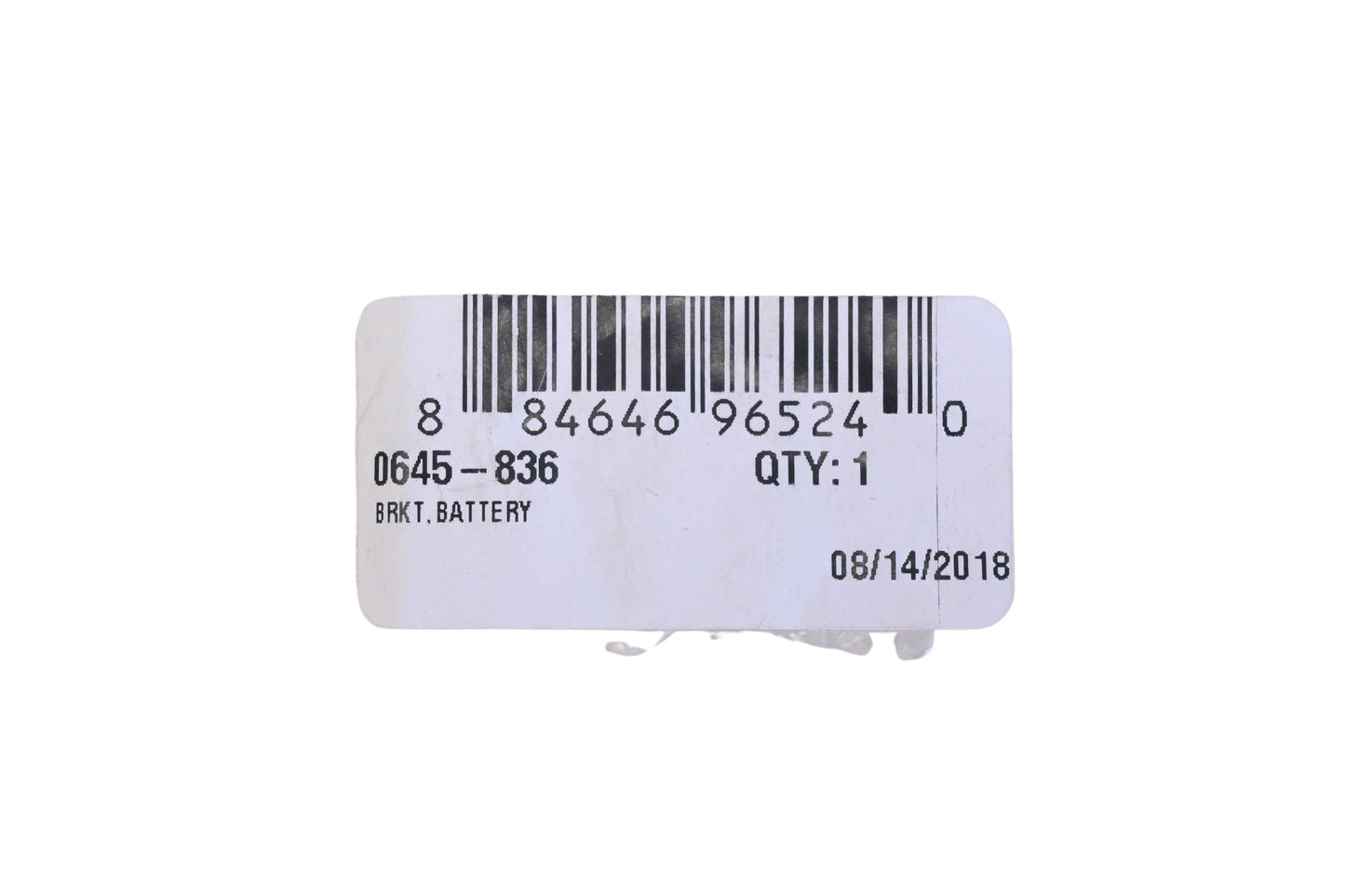 New OEM Arctic Cat 0645-836 Battery Bracket NOS