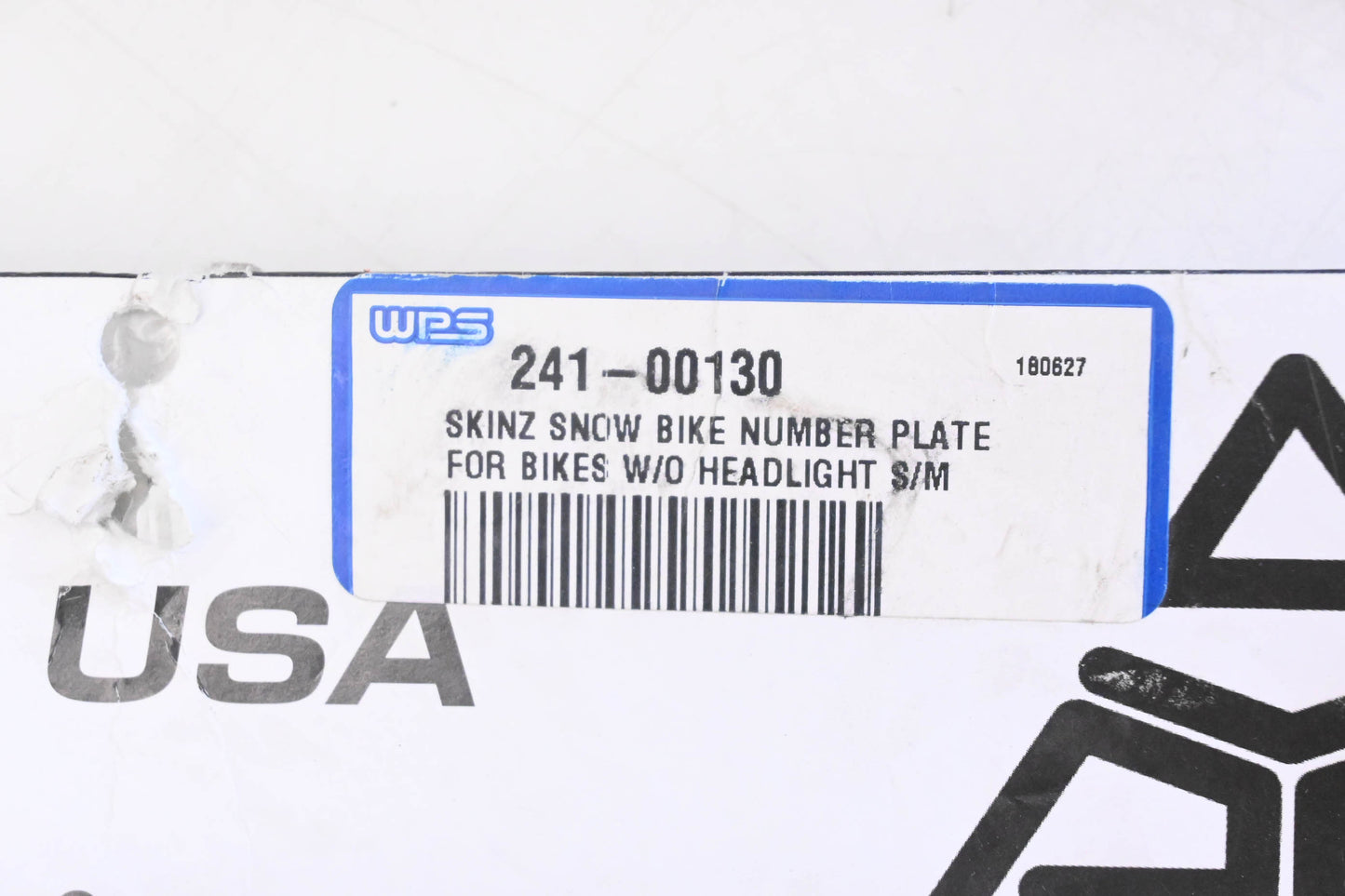 SPG 241-00130 Number Plate Bag NOS