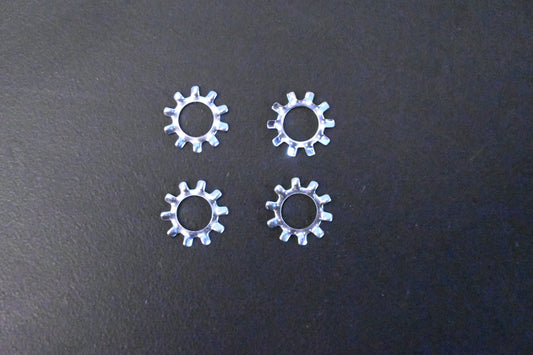 Aftermarket 394001900 External Tooth Lock Washers Qty 4 NOS