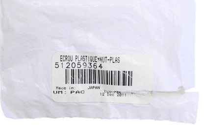 Aftermarket 512059364 Plastic Nut NOS