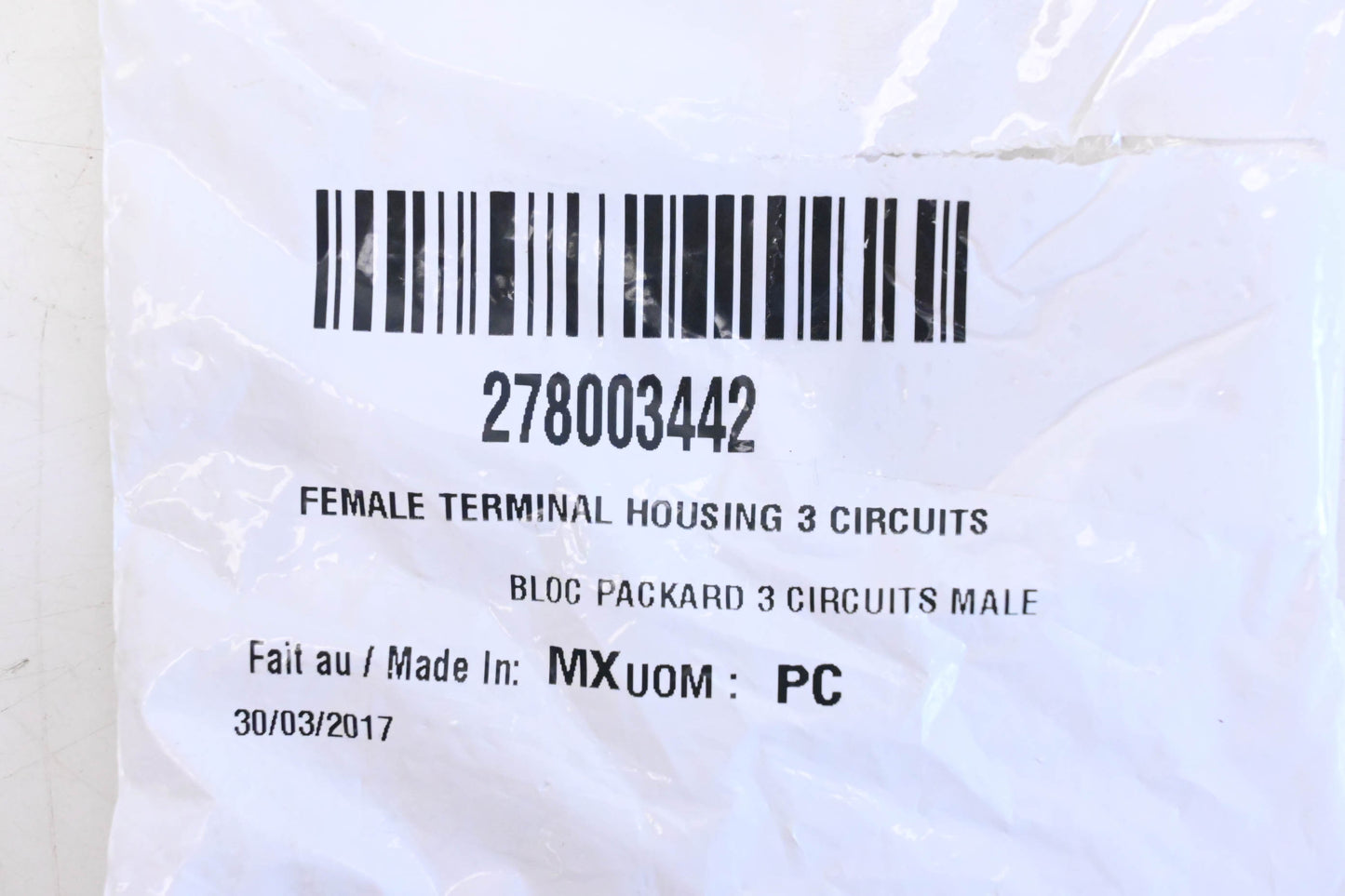 Aftermarket 278003442 Female Terminal Housing NOS