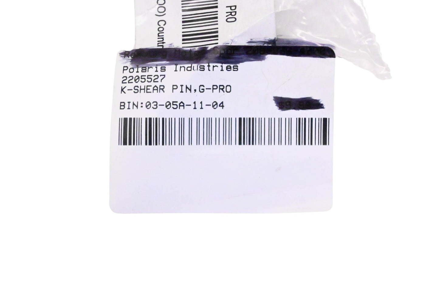 New OEM Polaris 2205527 Shear Pin NOS