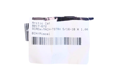 New OEM Arctic Cat 8017-672 Machine Screw NOS