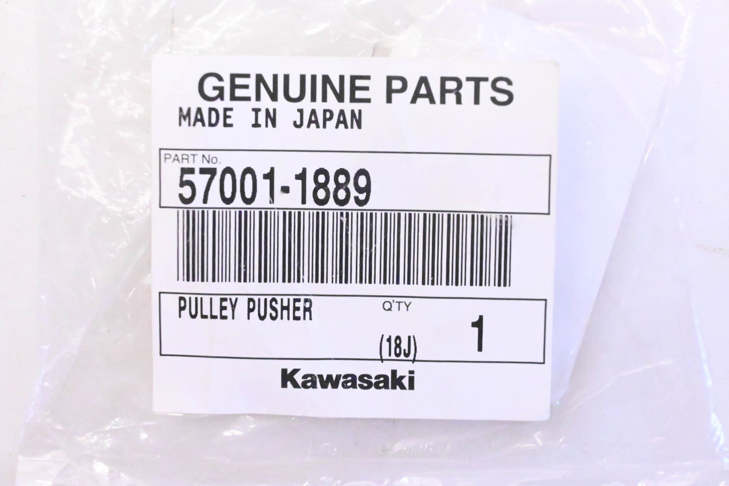New OEM Kawasaki 57001-1889 Pulley Pusher NOS