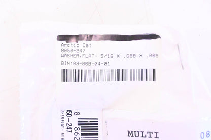 New OEM Arctic Cat 8050-247 Flat Washers Qty 2 NOS
