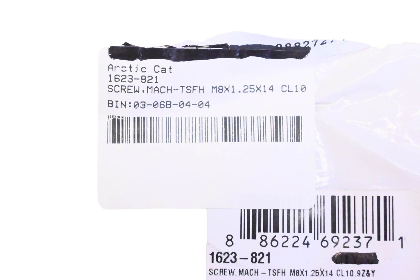 New OEM Arctic Cat 1623-821 Machine Screw NOS