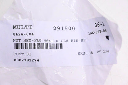 New OEM Arctic Cat 8424-604 Hex Flange Nut NOS