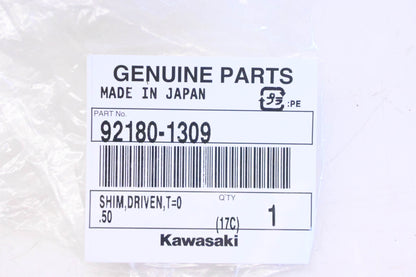 New OEM Kawasaki 92180-1309 Driven Shim NOS