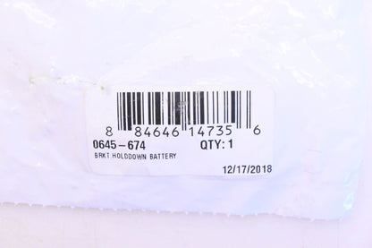 New OEM Arctic Cat 0645-674 Battery Bracket NOS
