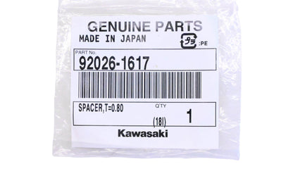 New OEM Kawasaki 92026-1617 Spacer T=0.80 NOS