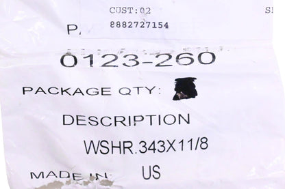 New OEM Arctic Cat 0123-260 Washer NOS