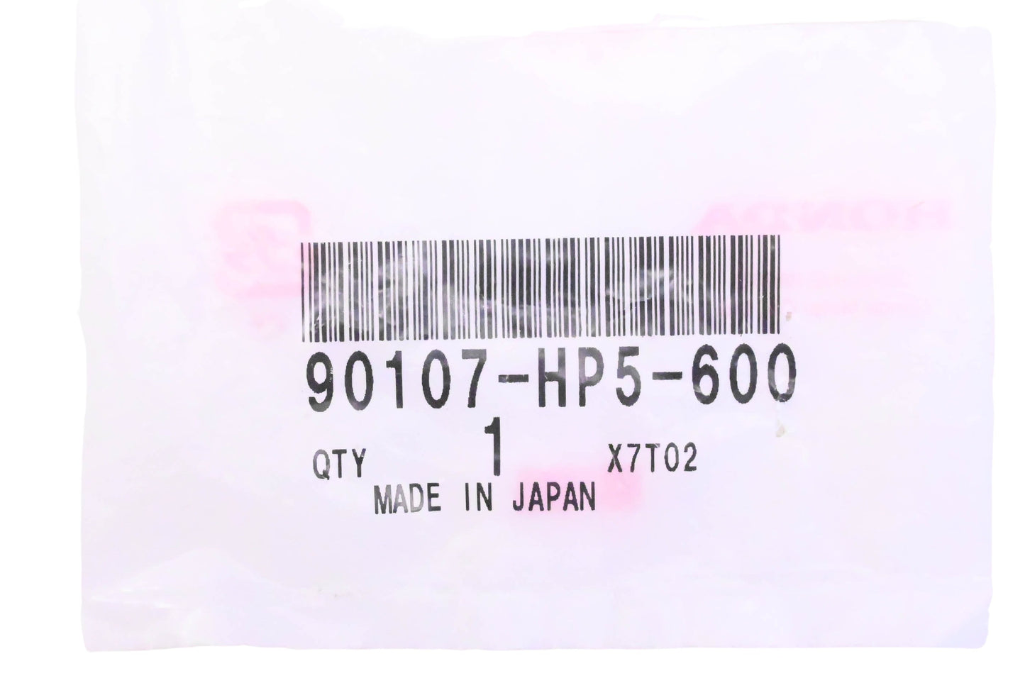 New OEM Honda 90107-HP5-600 Bolt NOS