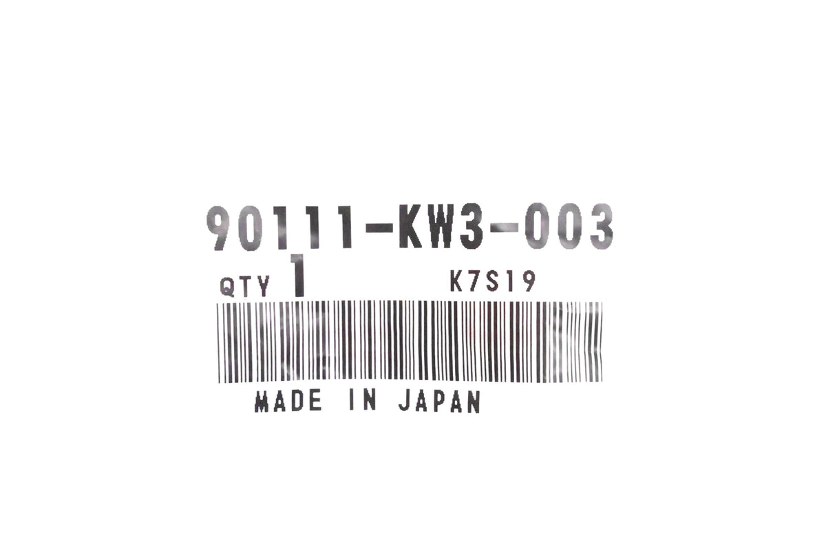 New OEM Honda 90111-KW3-003 Nut NOS