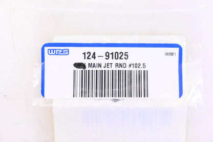EBC 124-91025 Round Main Jet #102.5 NOS