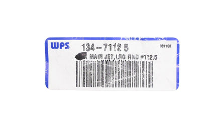 Mikuni 134-71125, N100.604-112.5 Large Round Main Jet #112.5 NOS